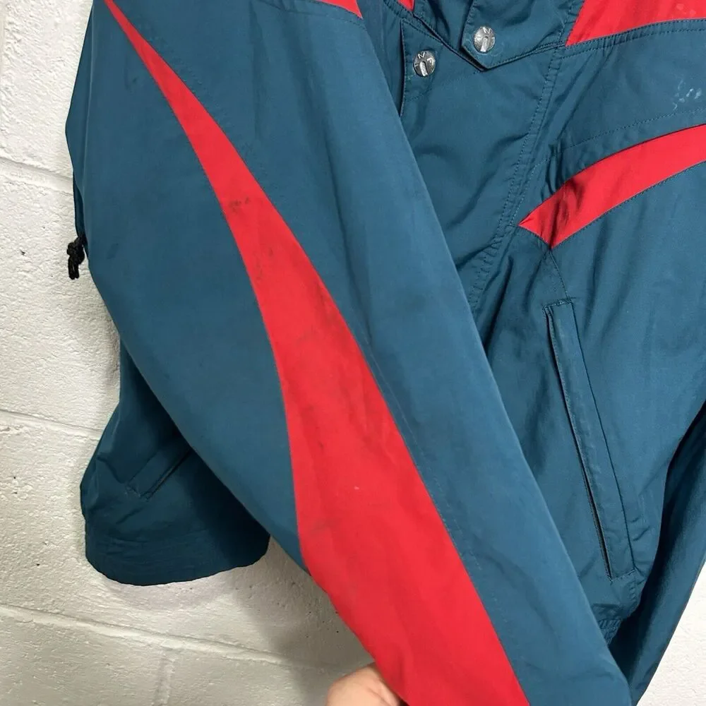 Vintage 90s The North Face Jacket Colorblock “Teal Red” 2024